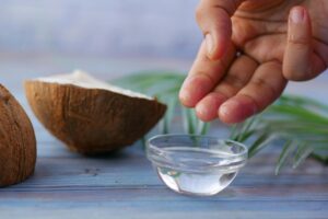 Coconut oil for thicker hair and glowing skin-Google image